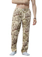 The Souled Store Sailor Wanderer Men and Boys Beige All Over Printed Pull On Regular Fit Cotton Pajamas