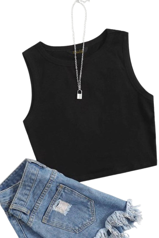 Toochki Top For Women | Lycra Top For Women | Crop Top For Women | Black Top For Women | Short Top For Women | Western Top For W