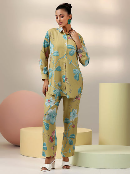 Libas Womens Printed Crepe Co-Ord Set For Women