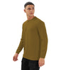 SHODOX Mens Solid Round Neck Full Sleeve Regular fit Tshirt (Pack of 1) Yellow