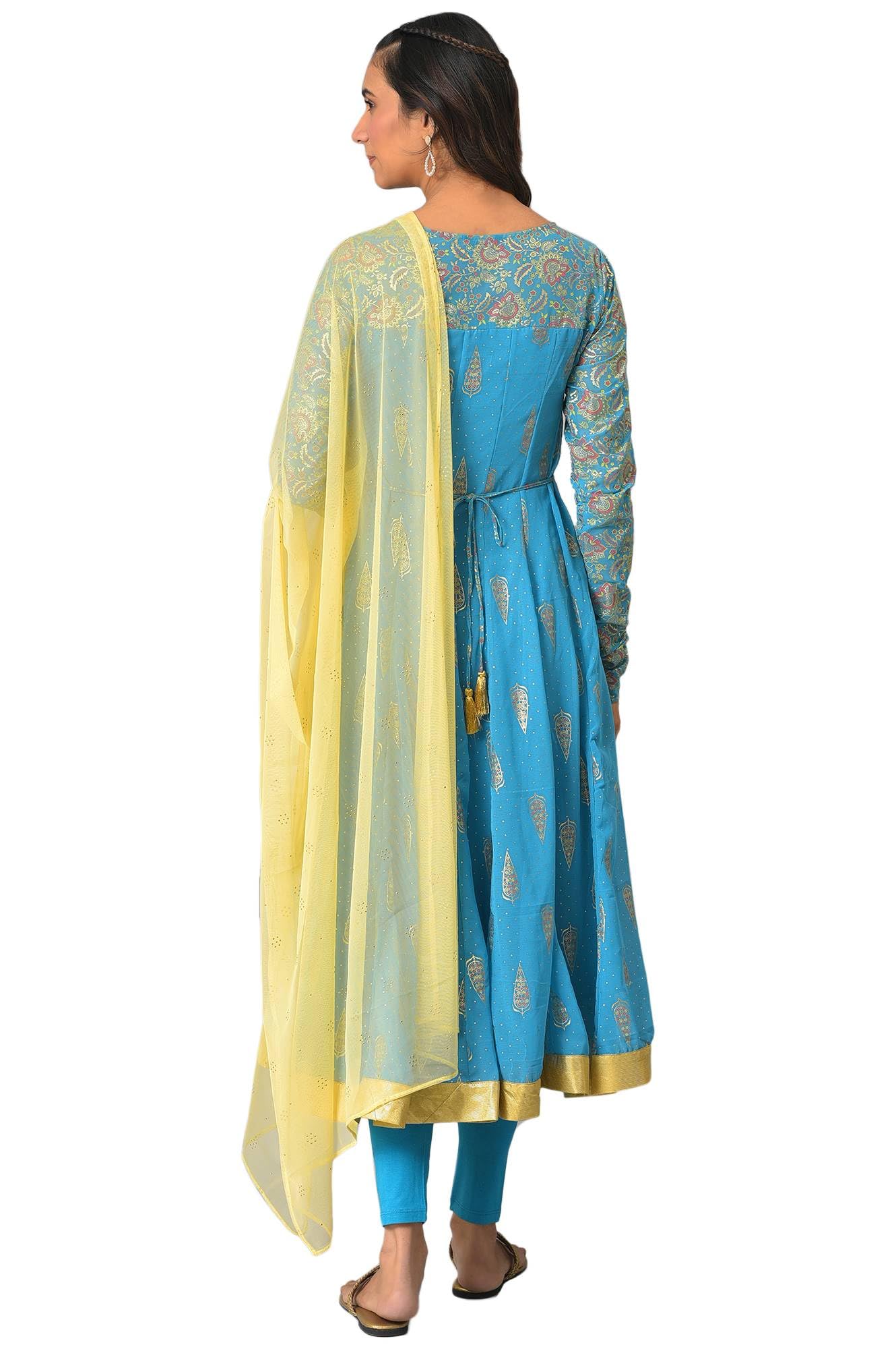 Aurelia WomenS Polyester Set (22Aud10372-506006_Blue