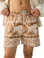 The Souled Store Official Disney: Maui Magic Comfortable Ultra Soft Above The Knee Cotton Boxer Shorts Multicolour