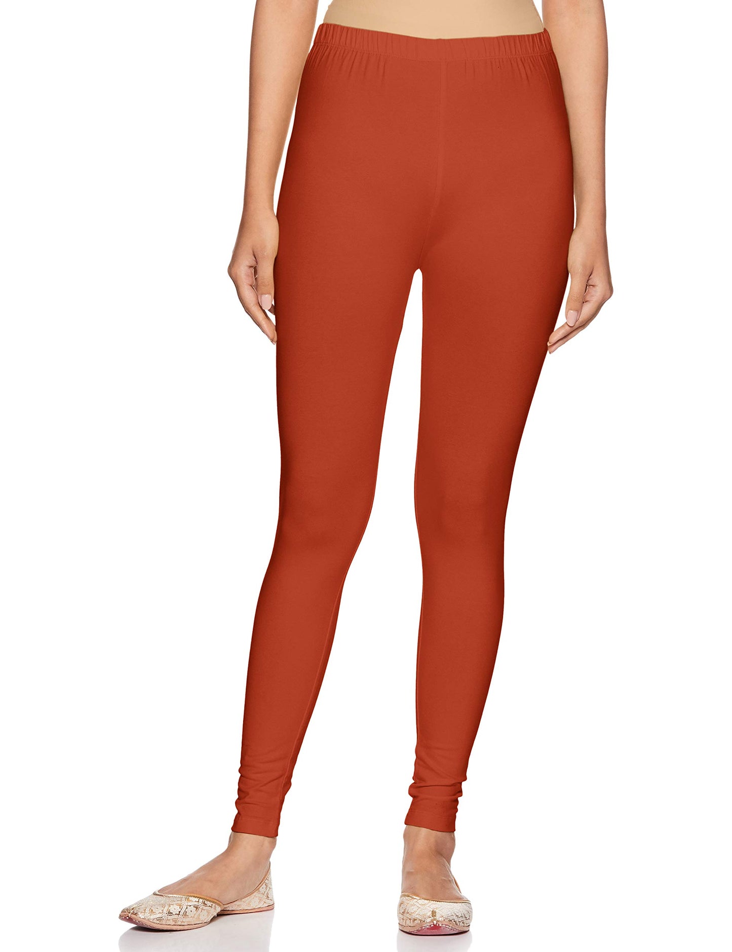 Rupa Women Mid Rise Softline 4D Cotton Stretch Comfort Leggings All-Purpose Fashion for Western, Ethnic, Sporty, and Casual Wear