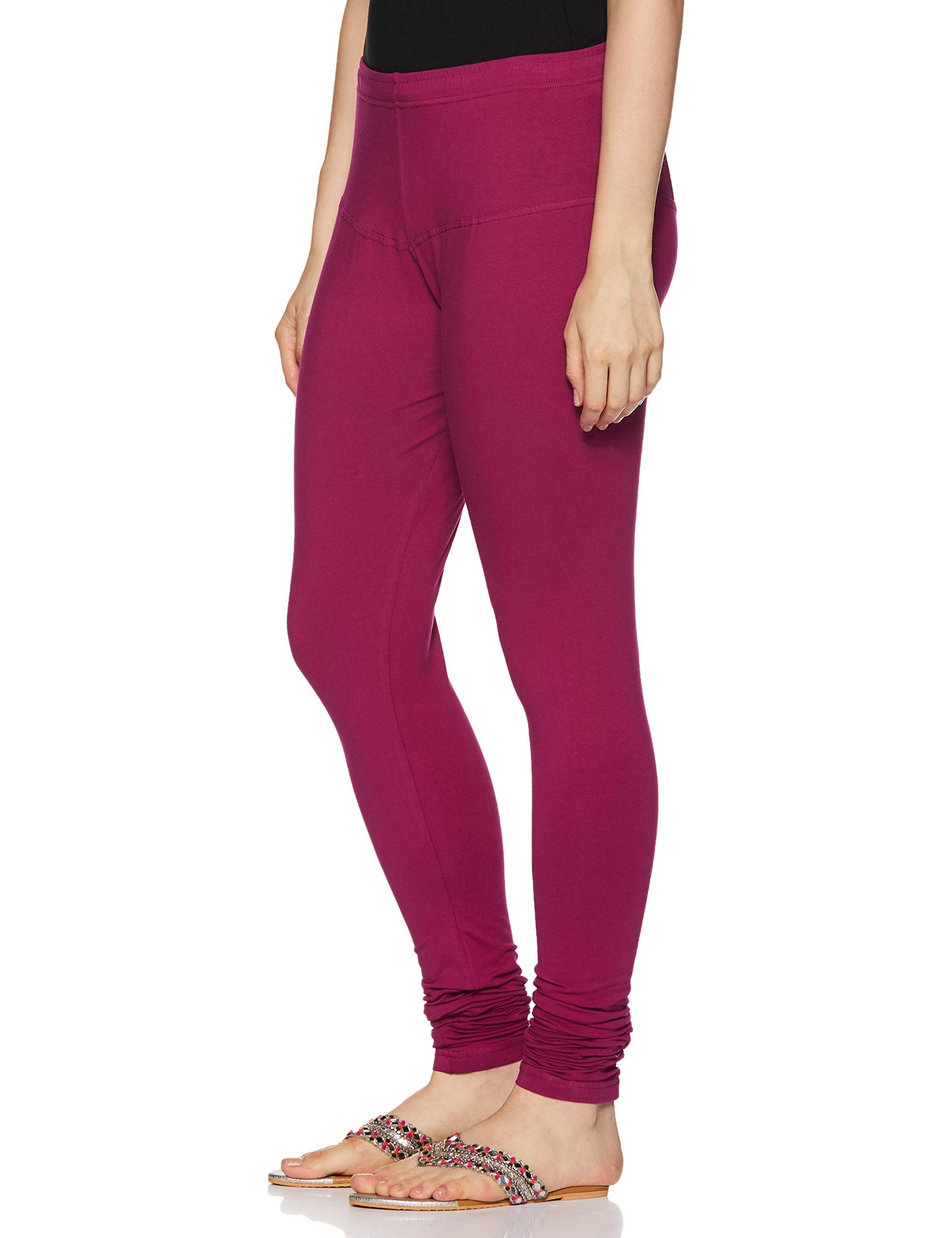 Rupa Softline Churidar Leggings Cotton Elastane Ultra Soft Free Size Stretch Fit