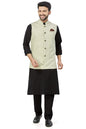 BE ACTIVE Mens Linen Blend Nehru Jacket With Mandarin Collar || Ethnic Koti For Men || Men Koti Formal|| Men Koti Wedding (RFKT