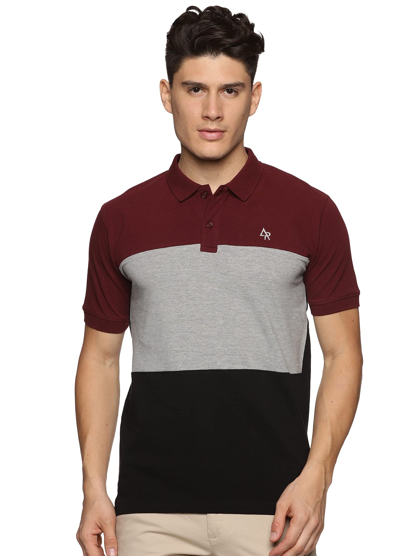ADRO Premium Polo T-Shirt for Men (PN23-S3-MRGRBL-MR_Maroon)