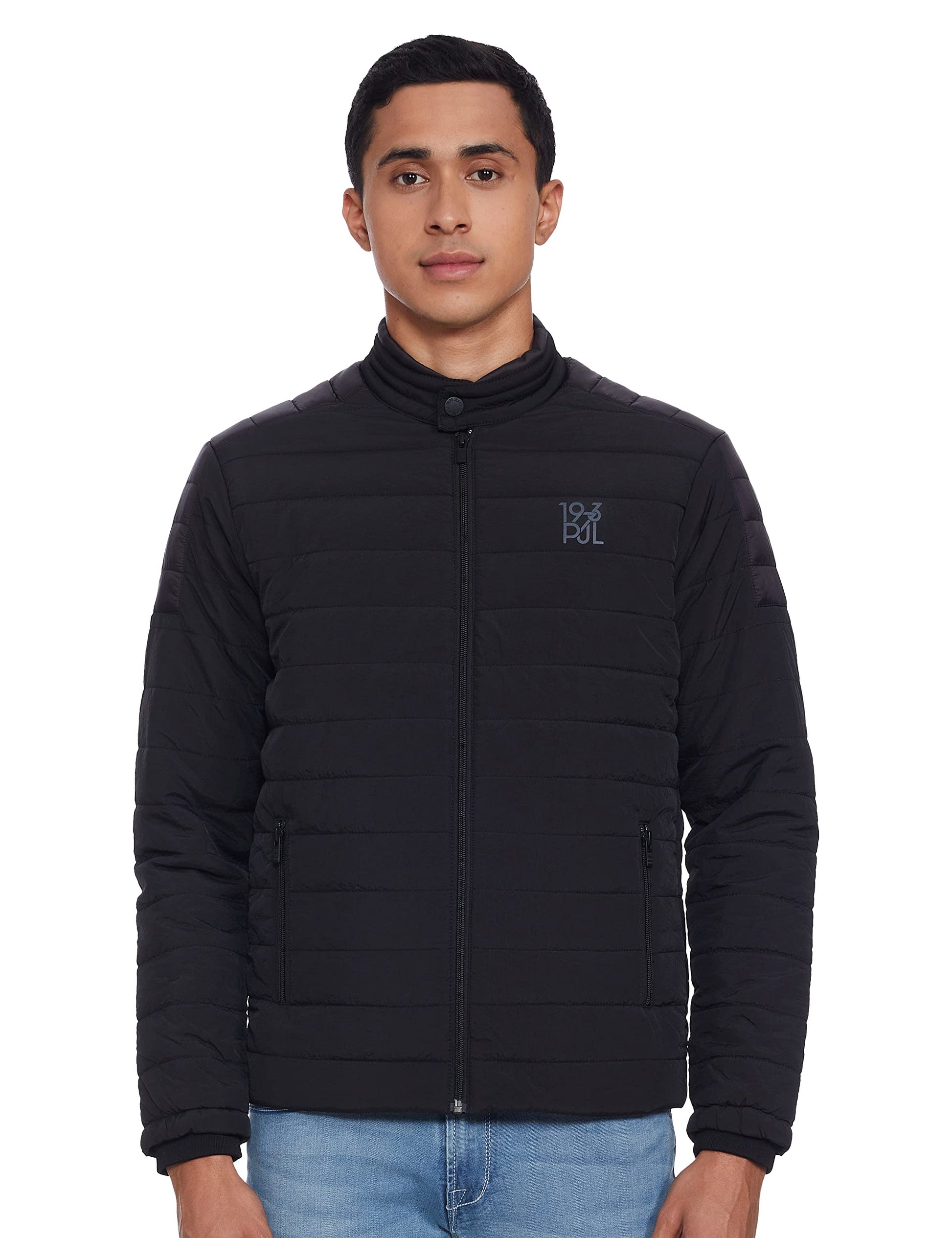 Pepe Jeans Cotton Blend MenS Standard Length Jacket Black S, Small