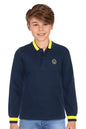 Allen Solly Boys Regular Fit Solid Casual Polo Shirt
