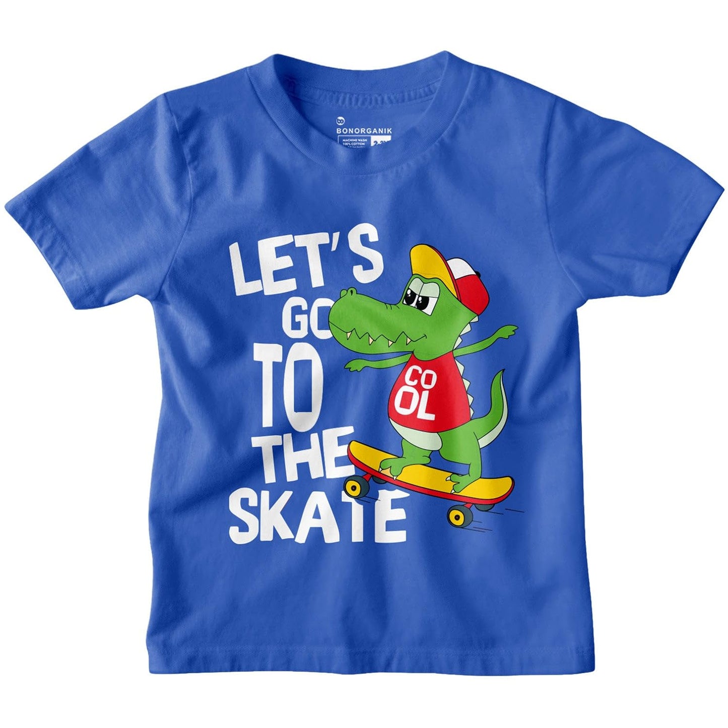 Bon Organik Boys Regular Fit T-Shirt (BON15057_Multi