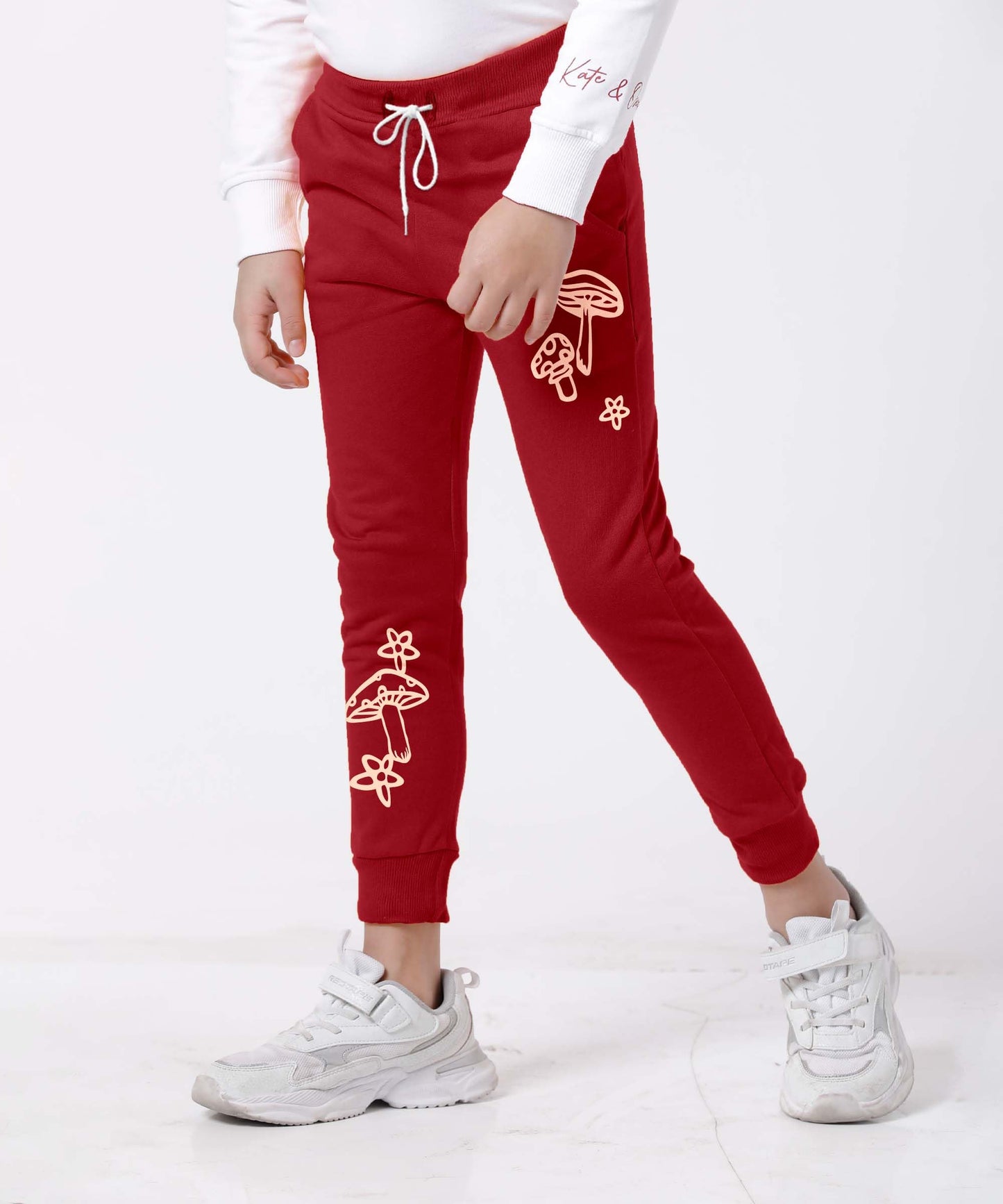 Kyda Kids Boys Cottonblend Printed Track Pants (Pack Of 1)