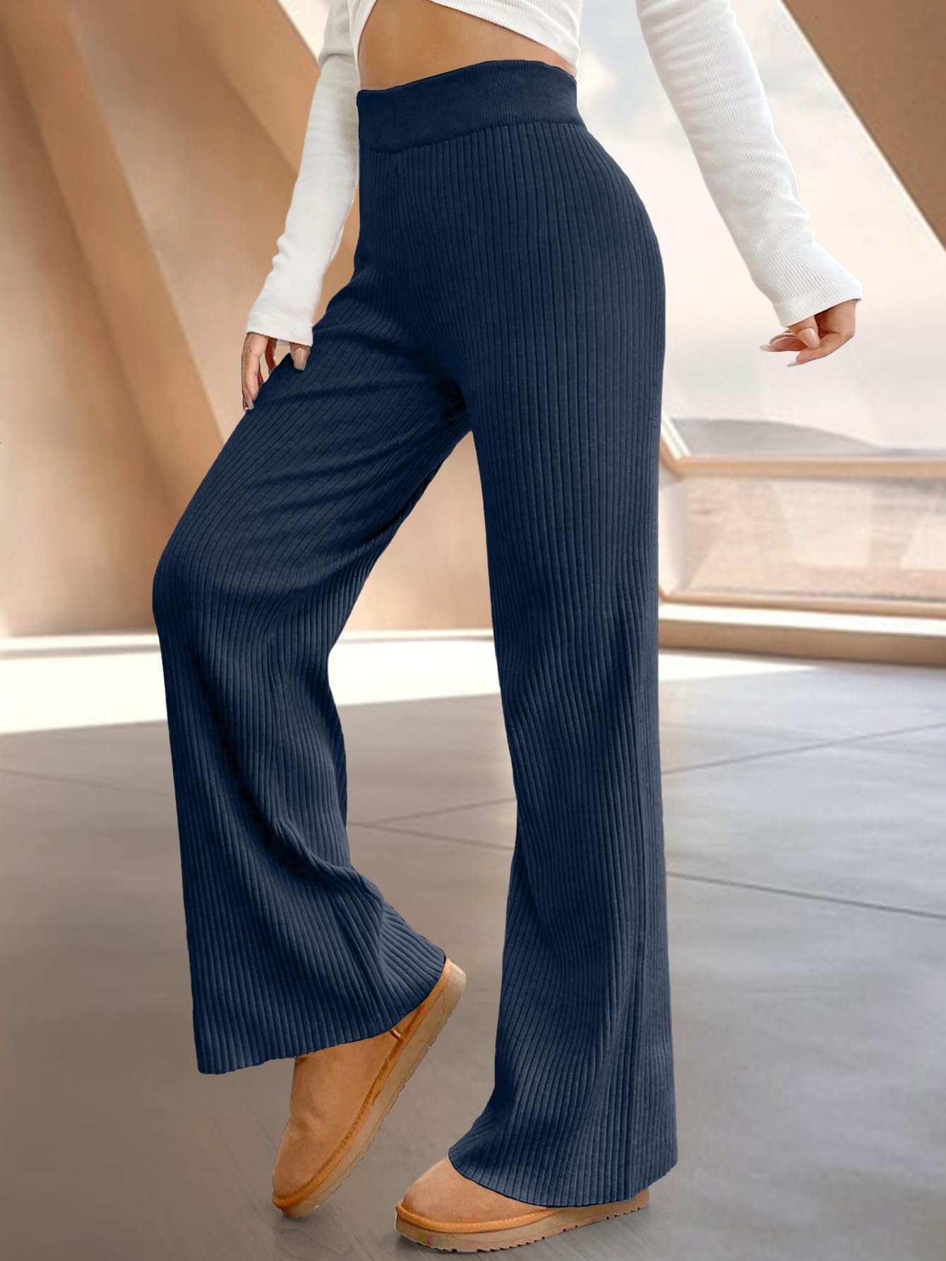 Tee Projekt Regular Fit Trousers for Women| Korean Trousers for Women