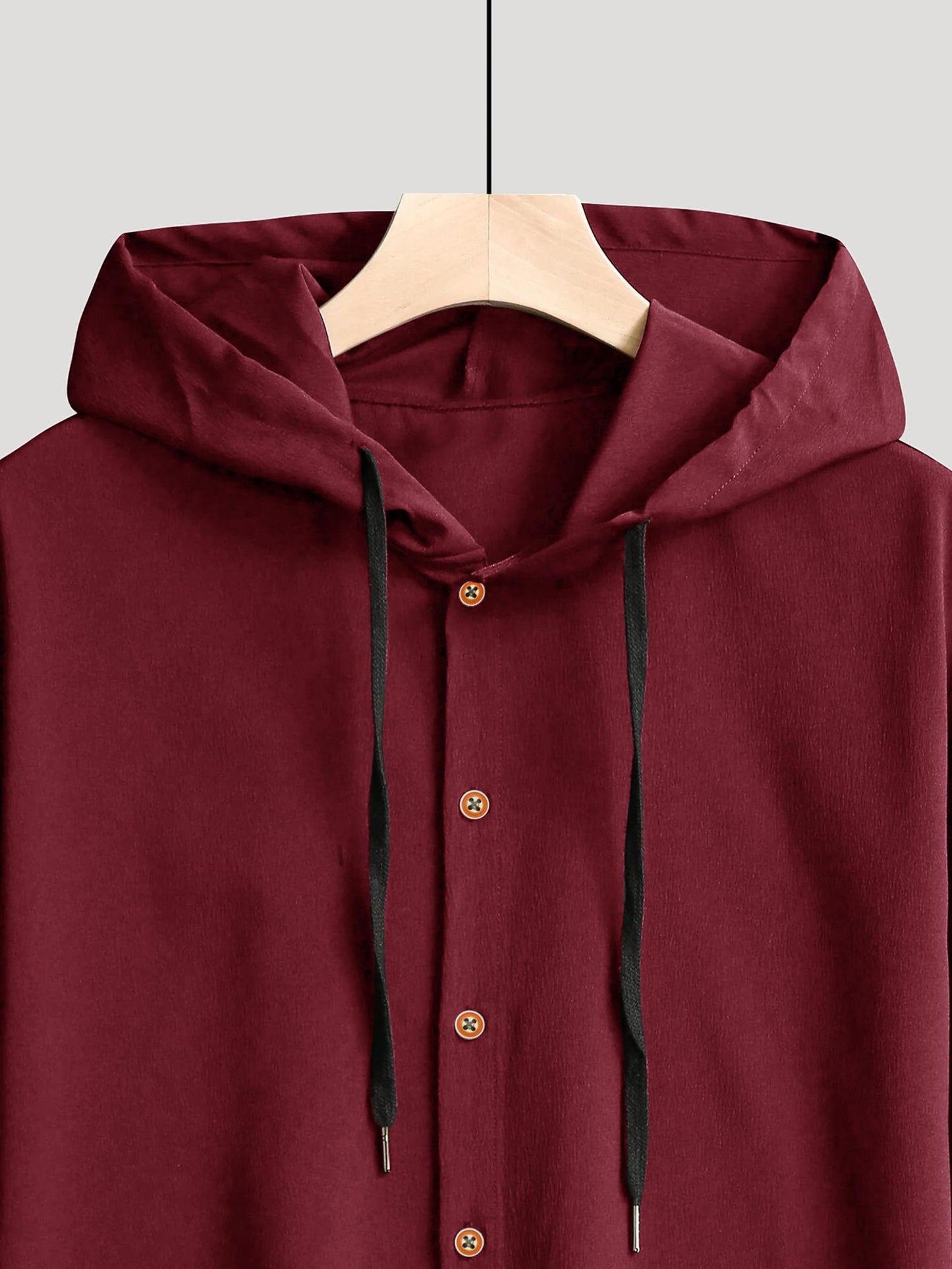 Noble Monk MenS Regular Fit Shirt (Sh_Cap_Wine Reed