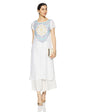 Aurelia Women'S Synthetic Graphic Print Straight Kurta (18Fek13706-63051_White_S)