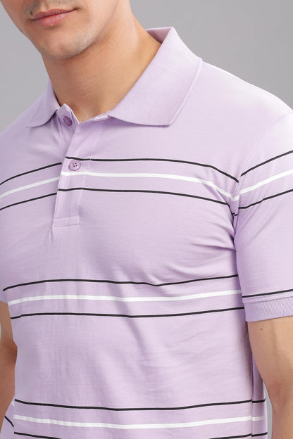 ADRO Regular Fit Polo T-Shirt for Men| Printed Polo T-Shirt | Cotton Polo T Shirt Also in Plus Size|Pnop24-L1-Ptnbwh