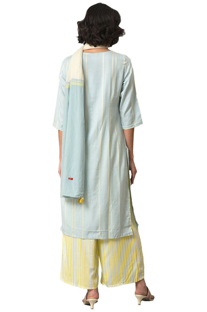 W for Woman Womens Kurta, Parallel Pant & Dupatta