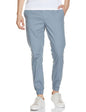 The Indian Garage Co Men Slim Fit Solid Mid-Rise Woven Joggers Blue