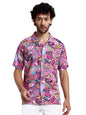Greciilooks Mens Rayon Casual Shirt Regular Fit Men Casual Shirt (Multicolor, X-Large)