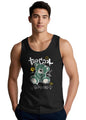 Peppyzone Mens Regular Fit Vest (TT-Teddy1620_Black2