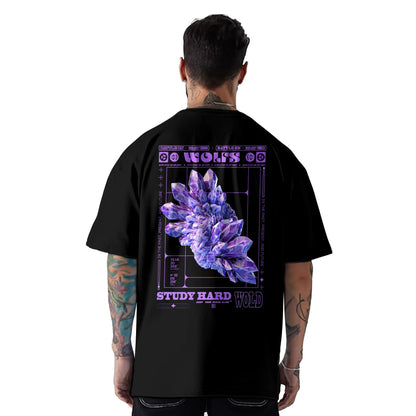 SHODOX Bio-Washed Anti Bacterial 100% Pure Cotton Men & Women Oversized Asthetic Premium Printed T-Shirt | Cozy Soft, Less Wrink