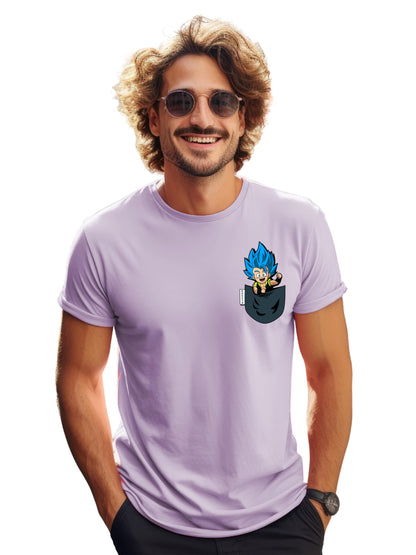ADRO Tshirt for Men | Anime T Shirt for Men | 100% Cotton Tshirt | Graphic Printed T-Shirt | Chest Printed Tshirt | Gogeta Anime