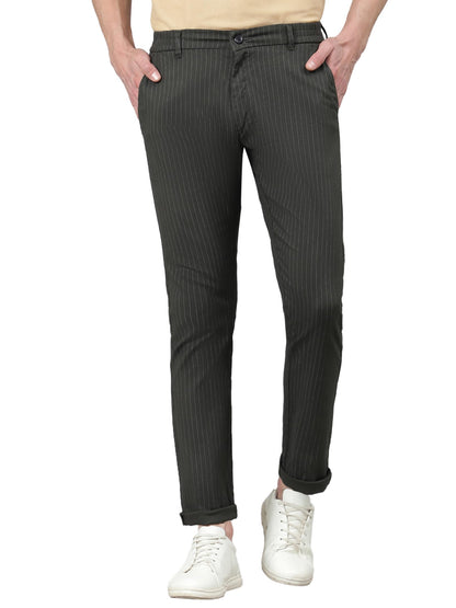 AVANOVA Mens Solid Linen Black Trousers Light Business Style Slightly Stretch Straight Leg Pants for Outdoor Casual Daily Trous