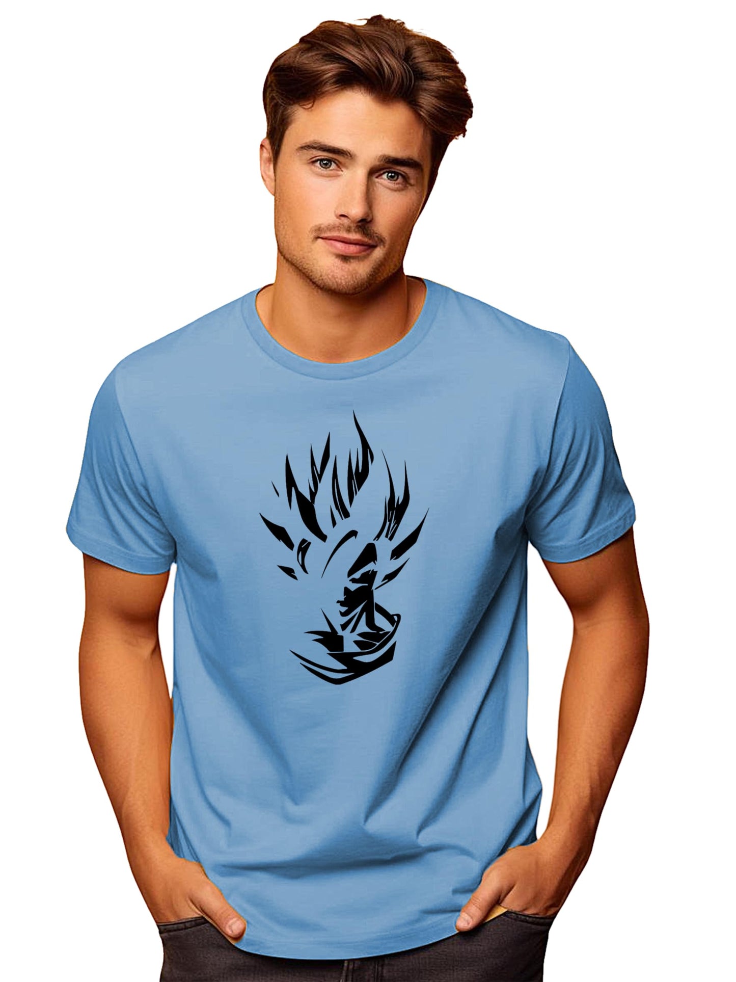 ADRO Tshirt for Men | Printed T Shirt for Men | 100% Cotton T-Shirt |Printed T Shirt | T-Shirts | RN24-GOK