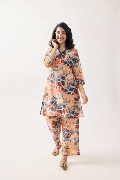 Toochki Co Ord Set For Women | Cotton Co Ord Set For Women | Two Piece Co Ord Set |Co Ord Set Dresses For Women | Co Ordset Set