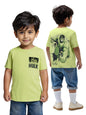 The Souled Store Hulk: The Incredible Boys Short Sleeves Round Neck Green Printed Regular Fit Cotton T-Shirts (2-8 Yrs)
