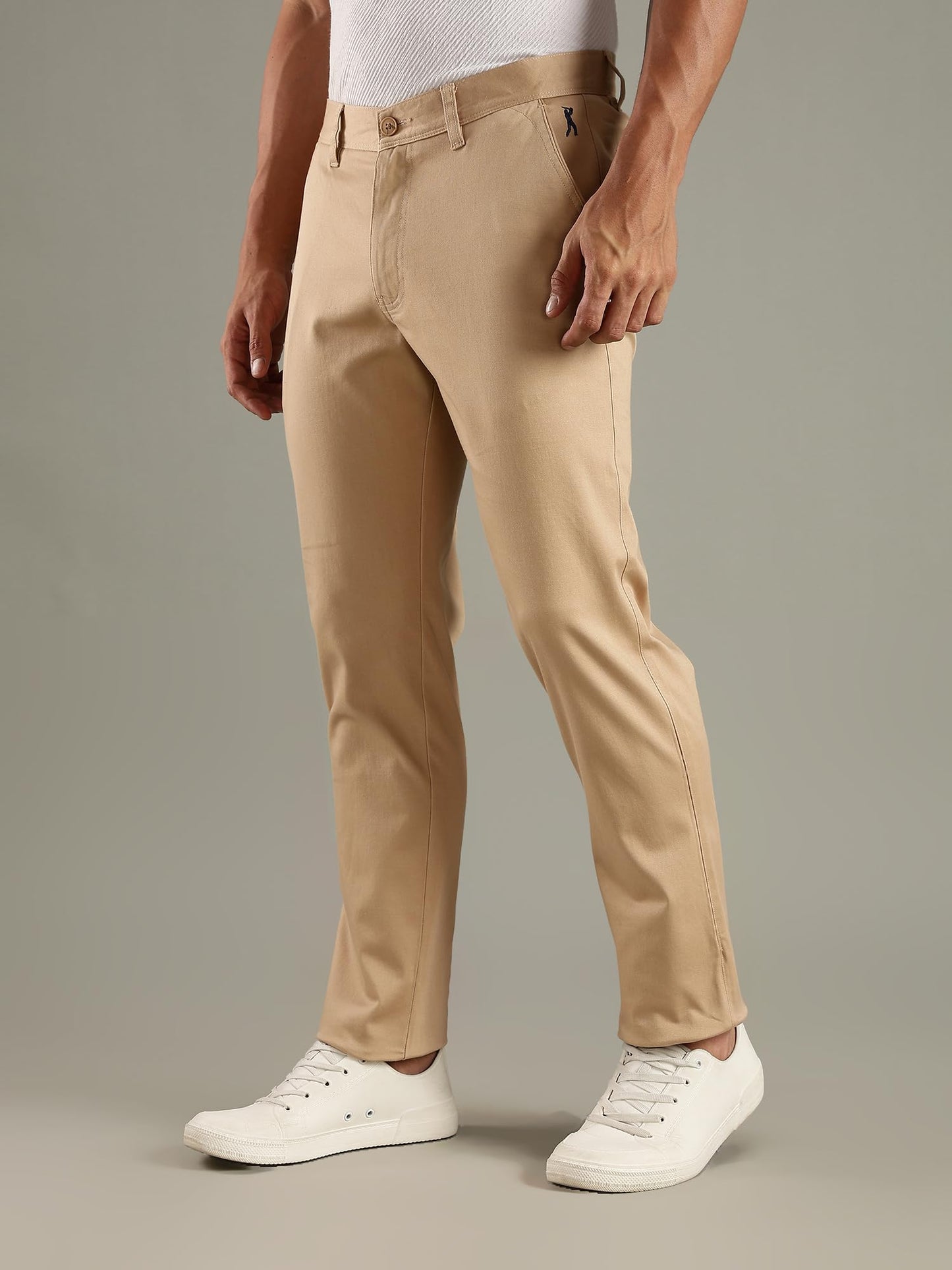 Thomas Scott Mens | Solid | Regular Fit | Premiun Cotton | 4 Pocket | Formal wear Trouser | Casual Chino | Pants for Men (Avail