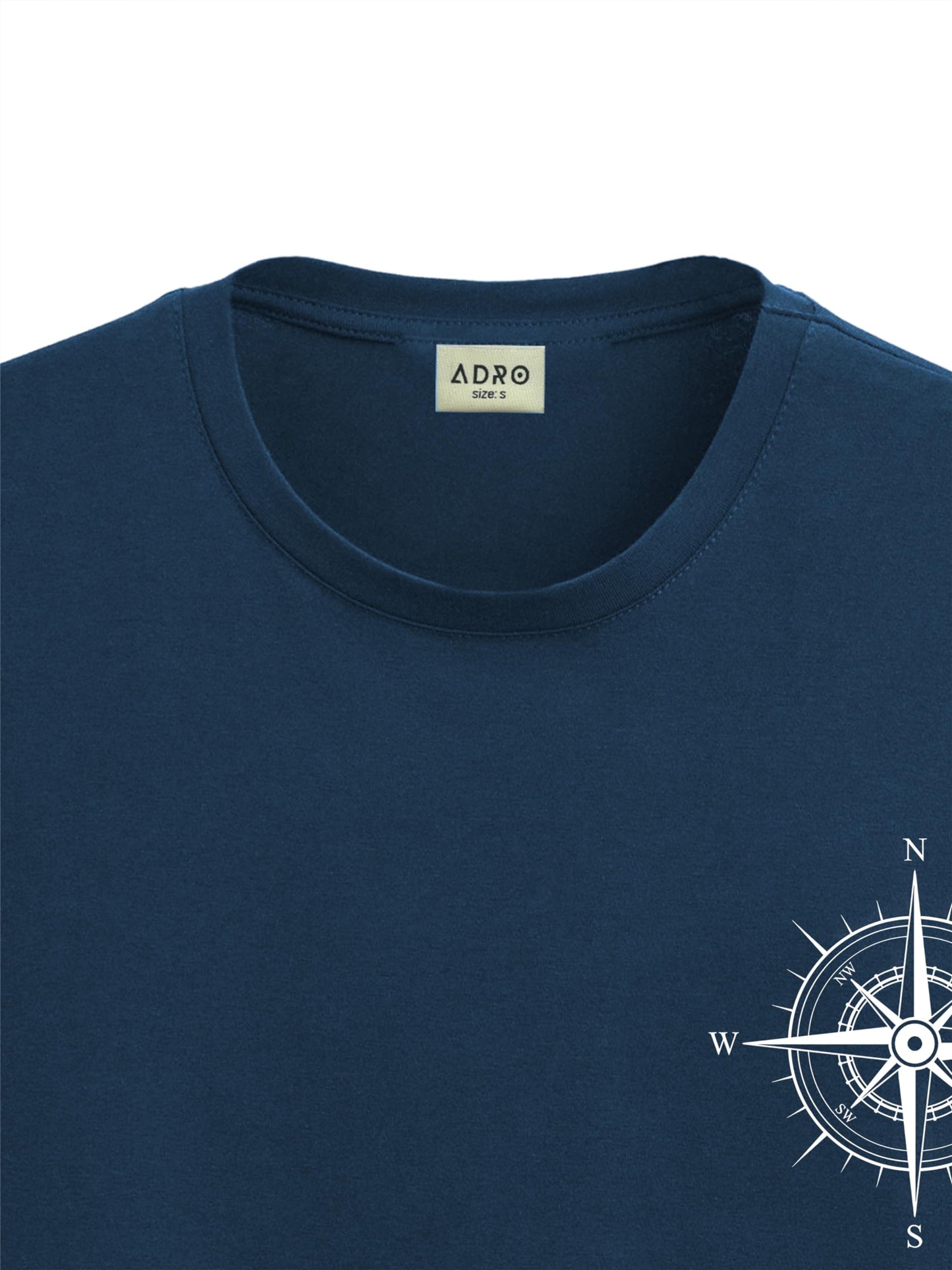 ADRO Tshirt for Men | Printed T Shirt for Men | 100% Cotton Tshirt | Graphic Printed T-Shirt | Chest Printed Tshirt | Unisex Tsh