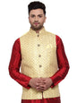 Jompers Mens Embroidered Waistcoats Nehru Jeckets