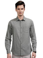 Ketch Men Slim Shirt Khsh002060 Grey M