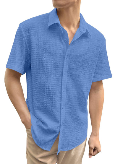 Greciilooks For Casual Stylish Polycotton Regular Formal Shirt