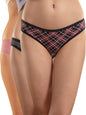 Nykd (Nyp030 Assorted (Pack Of 3) Low Rise Bikini Panty Set For Women | Super Soft, Breathable Cotton With Anti Microbial & Anti