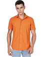 Thomas Scott Mens | Premium | Spread Collar | Slim Fit | Short Sleeves | 4 Way Stretch | Coolmax | Knitted | Casual | Shirts fo