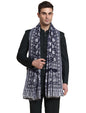 Weavers Villa Mens Acro Wool Blend Shawl - Handloom Woven Kullu Pattern - Stoles for Men - Gents Shawls - Soft & Warm Wrap - Id