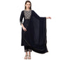 ANNI DESIGNER Women's Ruby Cotton Straight Kurta with Pant & Dupatta (KALAKARI)