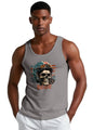 Peppyzone Mens Regular Fit Vest (TT-Biker 11-15_Grey2