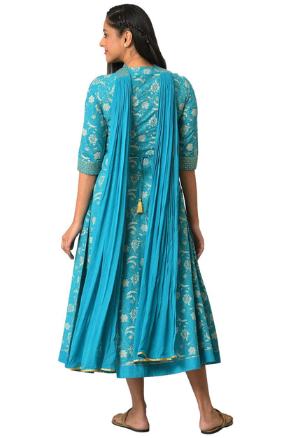 Aurelia WomenS Cotton Clothing Set (23Feas13927-506430_Blue