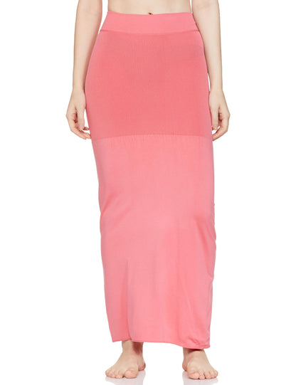 Zivame All Day Flared Mermaid Reversible Saree Shapewear - Red N Pink