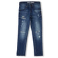 Pepe Jeans BoyS Slim Jeans (Pb202144Q03_Dark Worn Indigo Blue