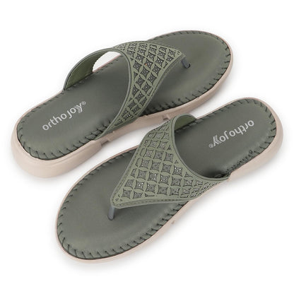 Ortho Joy Doctor Fancy Slipper For Women || Orthopedic WomenS Fancy Sandal For Women