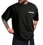Indoprimo MenS Polyester T Shirt With Pocket Half Sleeves Round Neck Line Solid Pattern Loose Fit Classic Style And Standard Le