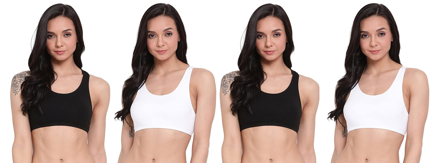 Lyra 541 Premium Cotton Non-Padded Beginners Bra For Women