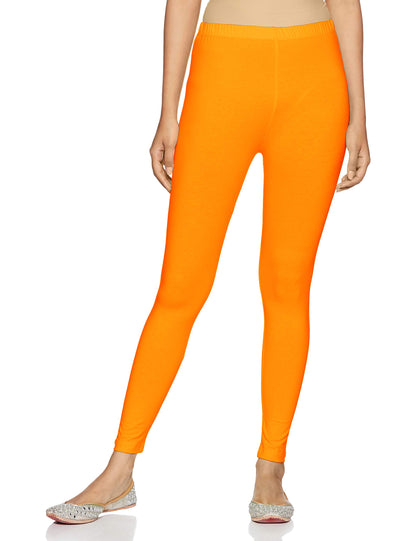 Rupa Softline 4D Cotton Stretch Comfort Ankle Leggings for Women,All-Purpose Fashion for Western, Ethnic, Sporty, and Casual Wea