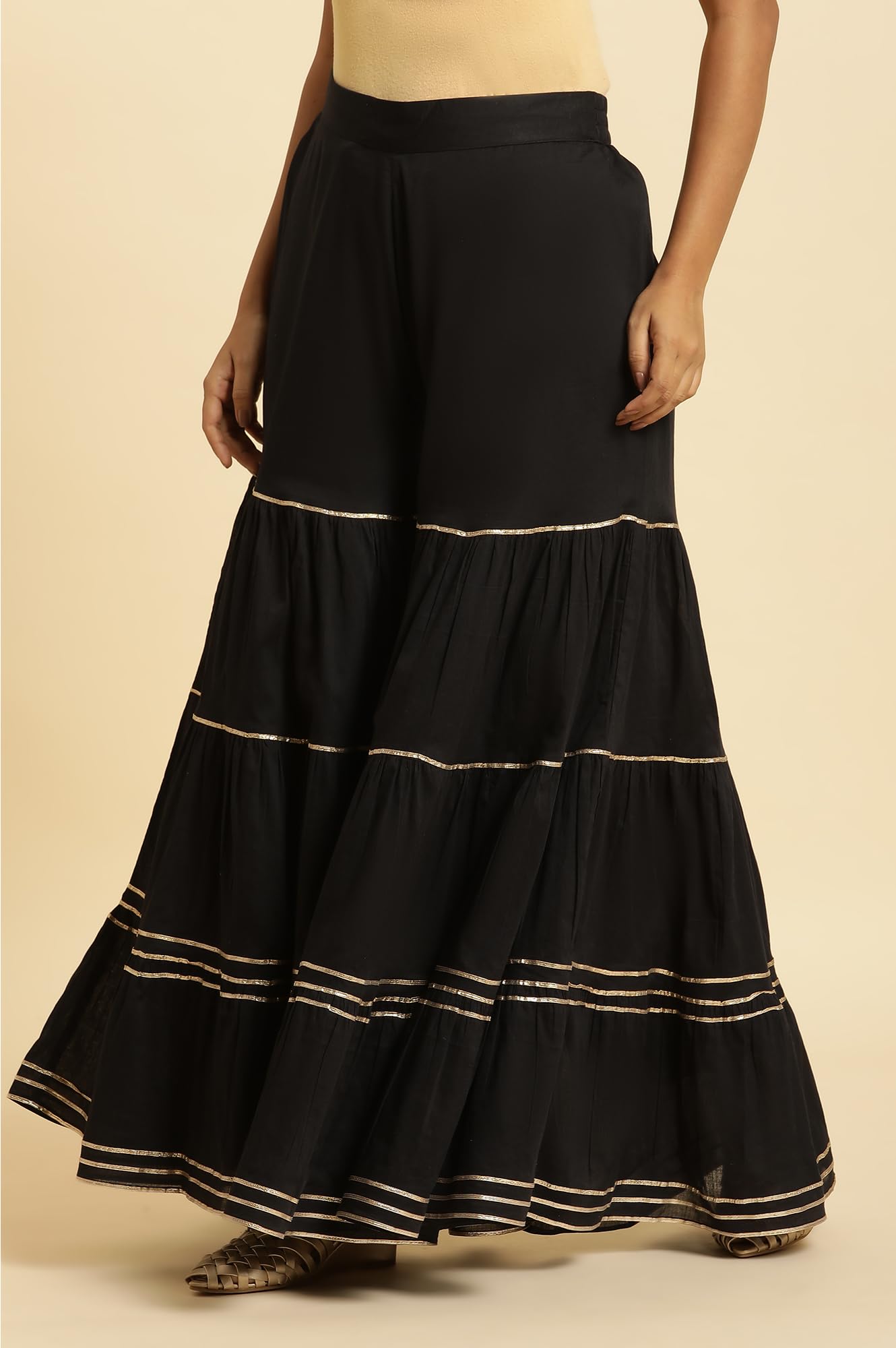 W Pure Cotton Sharara For Women | Pure Cotton Sharara For Women | W For Woman