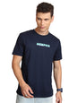 Ketch Men Half Sleeve Relaxed Fit T-Shirt KHTS000853 Navy Blue S