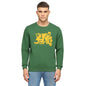 Pepe Jeans MenS Cotton Round Neck Sweatshirt (Pm582657_Ivy Green