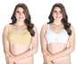 Pack Of 2 Venus Board Bottom Bra With Adjustable Strap