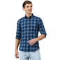 Thomas Scott Checkred Regular Fit Long Sleeve Spread Collar Casual Shirts for Mens